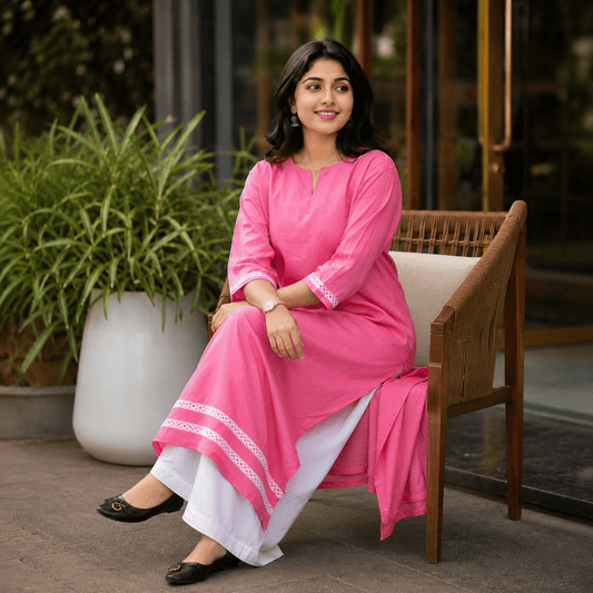 Blush Bloom Kurta