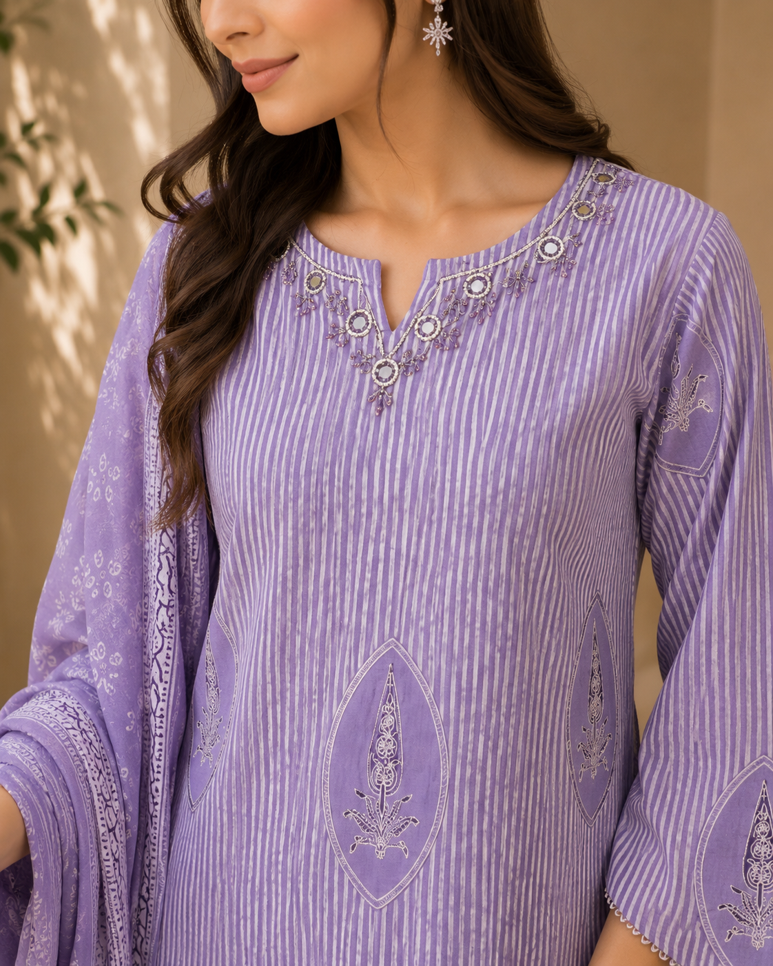 Lilac Elegance Suit Set