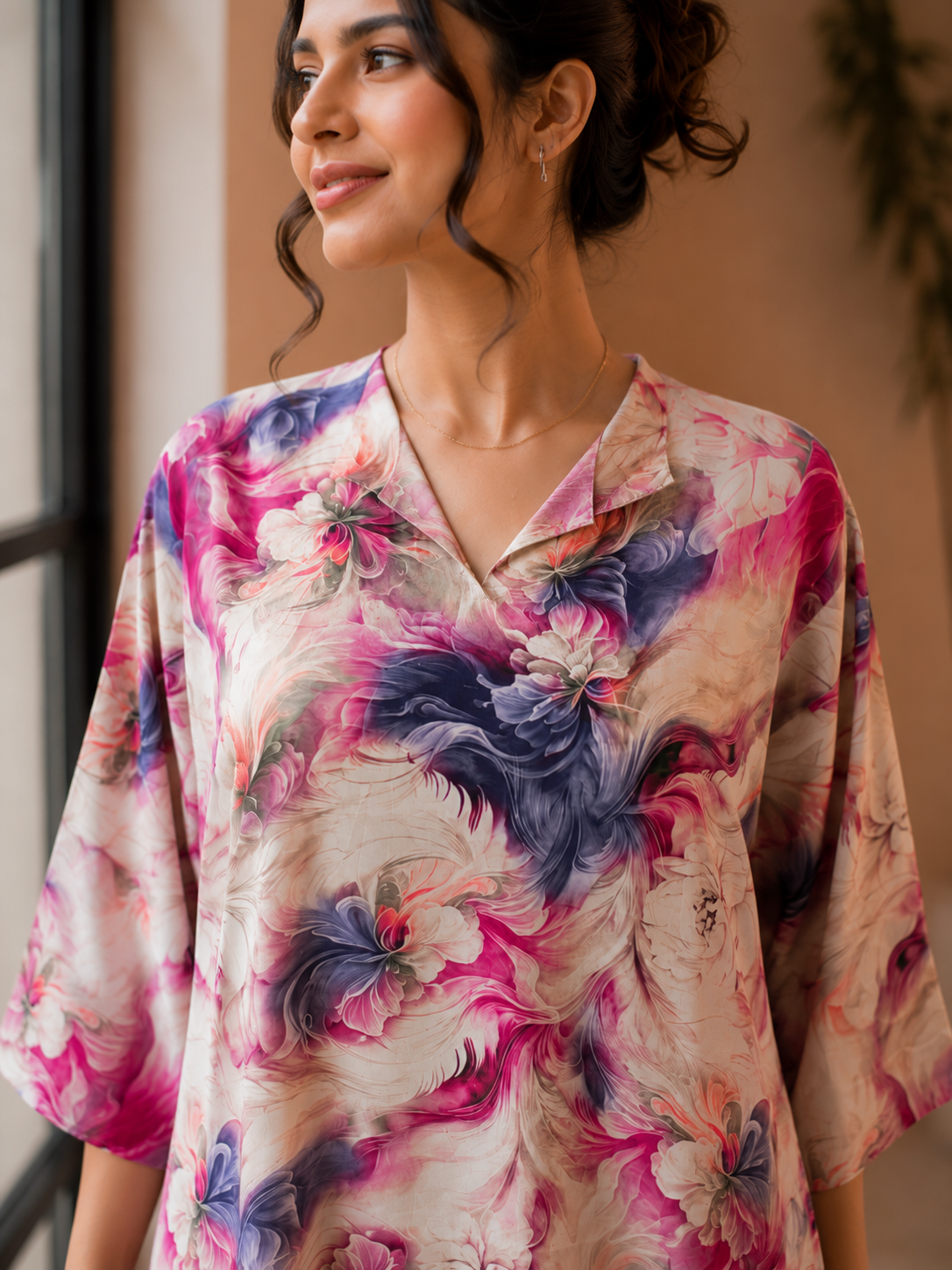 Blush Petals Kurta
