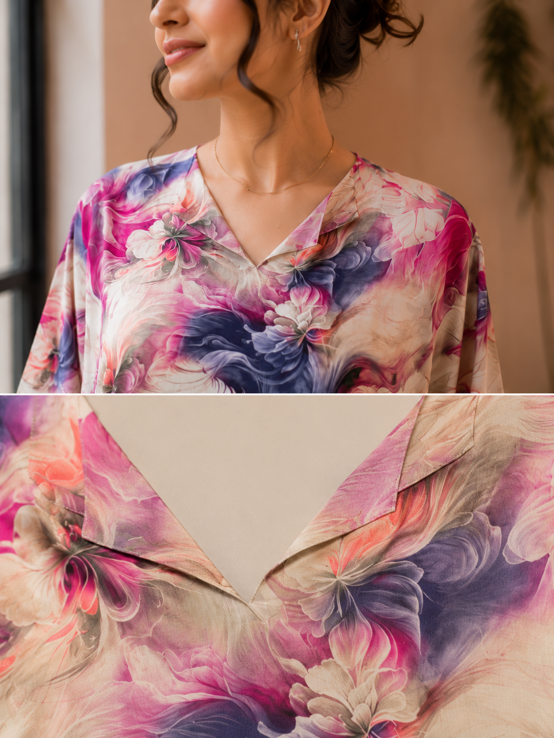 Blush Petals Kurta