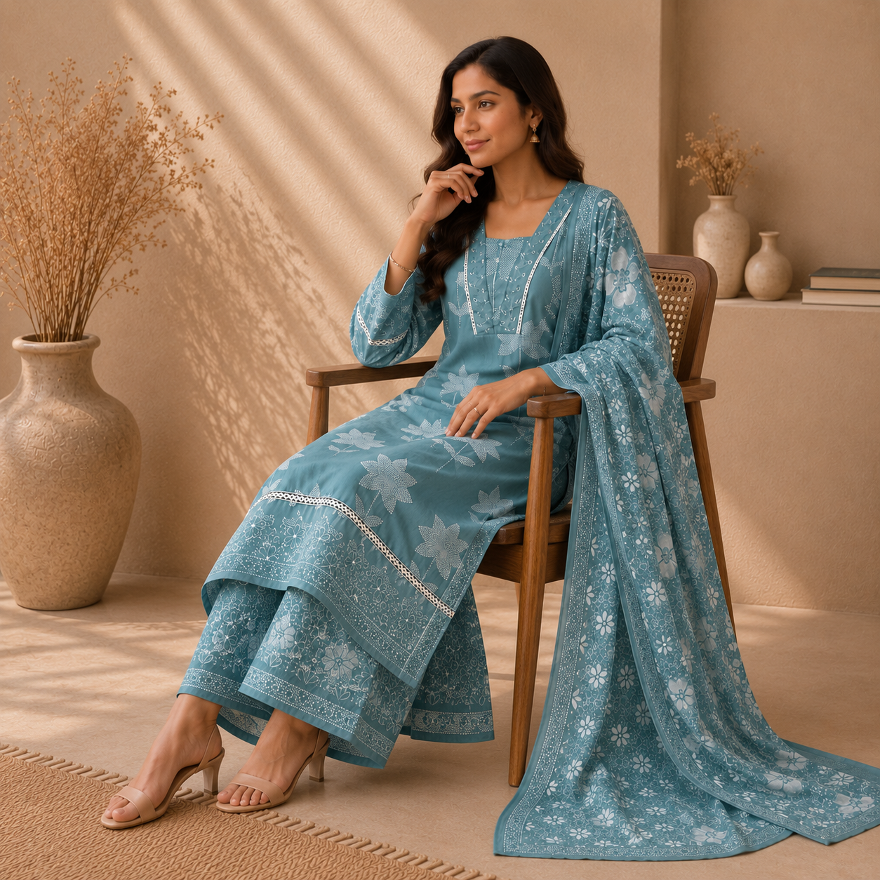 Bluebell Bloom Suit Set